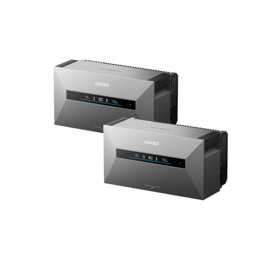 2 x Anker SOLIX Solarbank Max AC 7kW - 14kWh